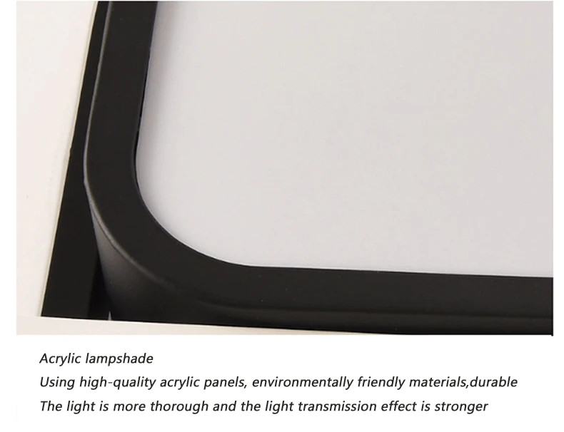 Modern LED ceiling lights for kitchen corridor night corridor balcony entrance Round / square modern LED ceiling lamp for home