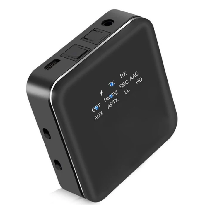 Новейший Bluetooth передатчик приемник адаптер оптический цифровой 3,5 мм Aux RCA большой диапазон для ТВ ПК