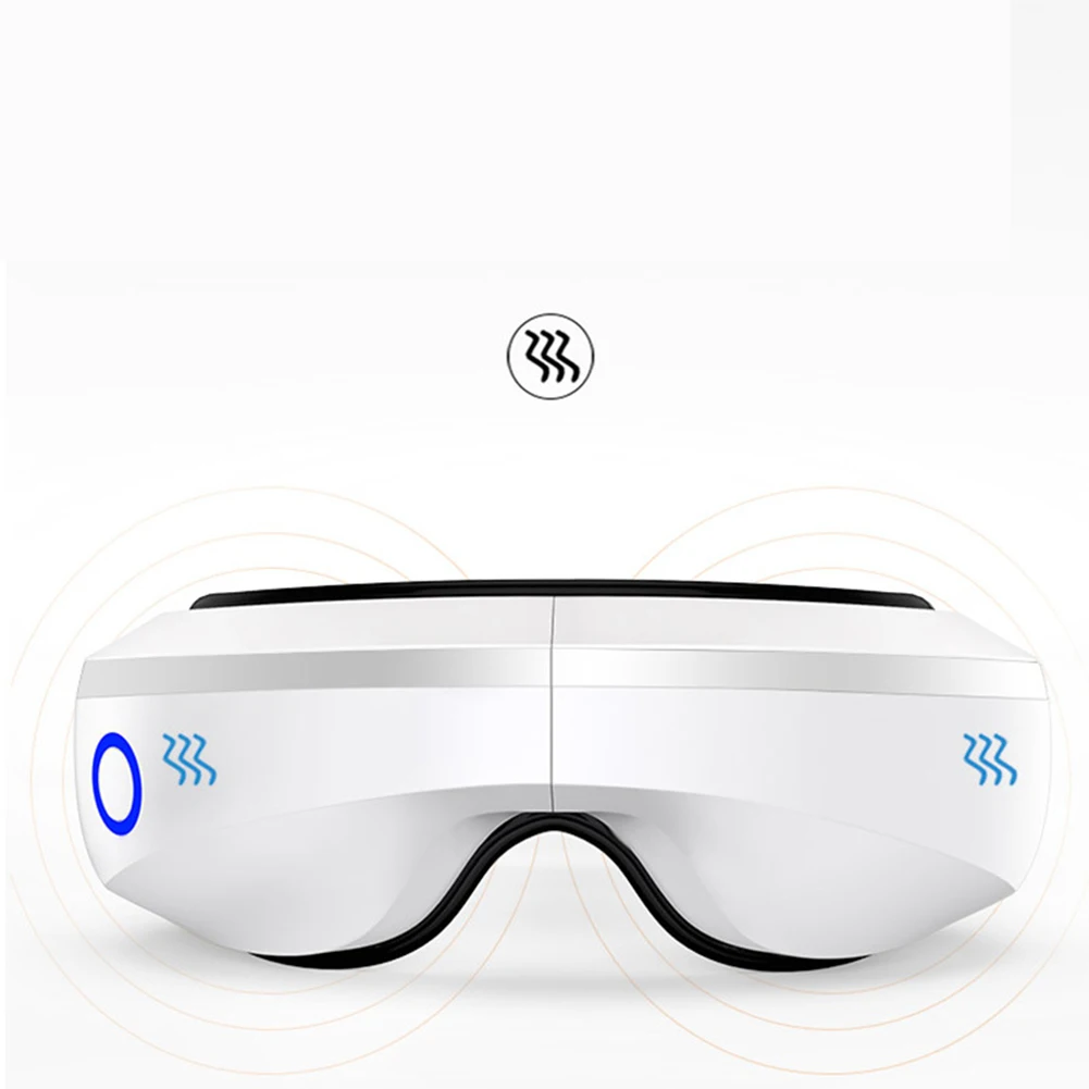 Máquina de Vibração Massager do Olho Dispositivo de Pressão de ar Massagem de Aquecimento Elétrico Música Magnética Infravermelho Óculos Olhos Cuidados dc 6 High Quality Beleza e saúde