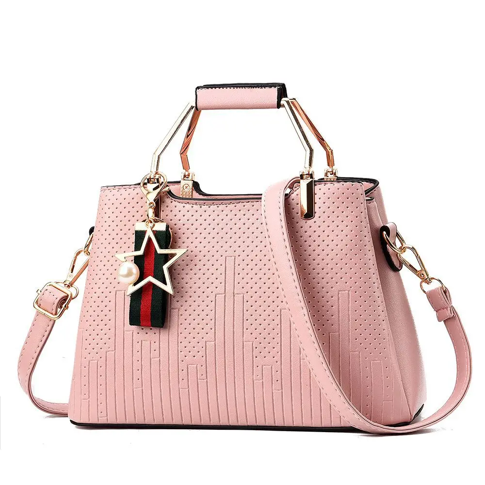 Pale pink Сумки для женщин роскошные сумки женские сумки дизайнерские сумки через плечо многоразовые сумки для покупок - Цвет: Pale pink