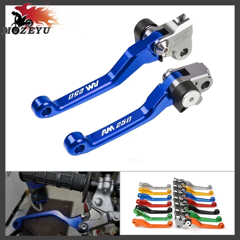 CNC Мотоцикл Байк FLEX Сводные сцепные рычаги уход за кожей лица Мотокросс для SUZUKI RM250 RM 250 1996-2003 2002 2001 1997