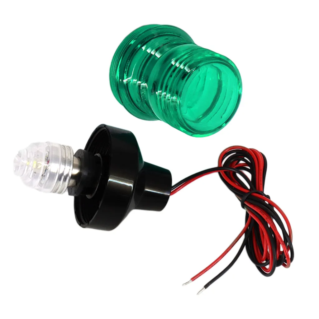 Boat Marine LED Navigation 12V/24V Green 360 All Round Anchor Warning Light