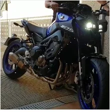 MT09 FZ09 мотоциклетный глушитель средней контактной трубы без шнуровки для yamaha FZ-09 MT-09 MT 09- без выхлопа