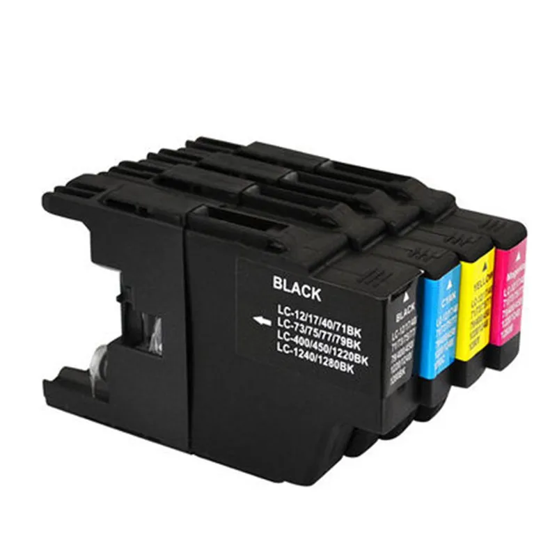 Чернильные картриджи LC73 LC75 LC400 LC1240 совместимы для Brother DCP-J525N DCP-540N DCP-J740N DCP-J525W MFC-J280W струйный принтер 12
