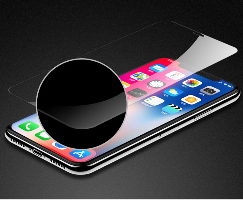 2 шт. закаленное Стекло для iPhone XS X MAX XR 7 Plus задняя Экран протектор НА iPhone 6 6s 6 8 плюс 5 se чехол пленка спереди и длинное сзади Стекло