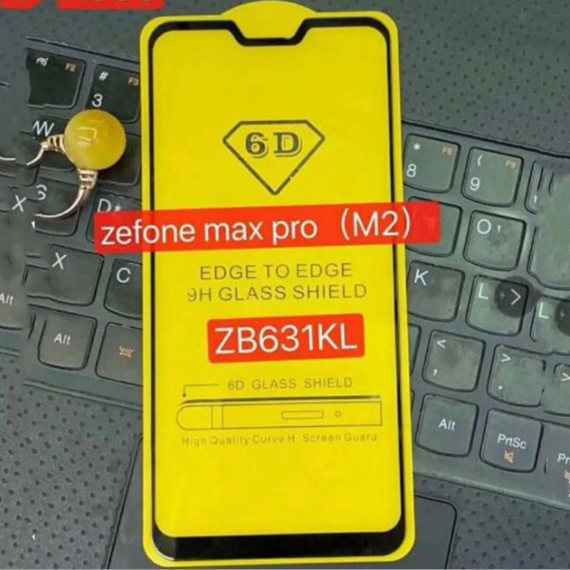 5D закаленное стекло для ASUS Zenfone MAX PRO(M1) M2 полное покрытие защитная пленка zb631kl ZB601KL ZB602KL