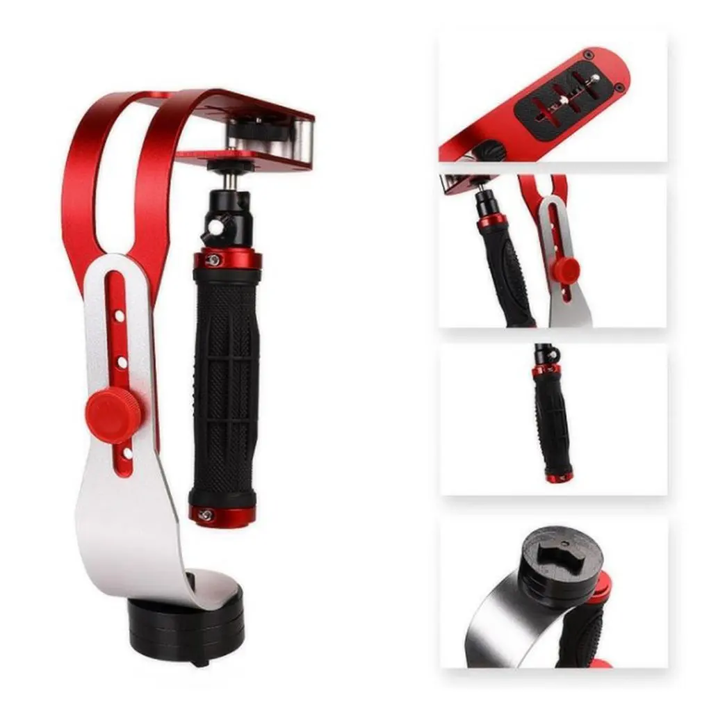 Алюминиевый Мини Ручной Стабилизатор для цифровой камеры Steadicam Mobile DSLR 5DII Motion DV Steadycam для Gopro