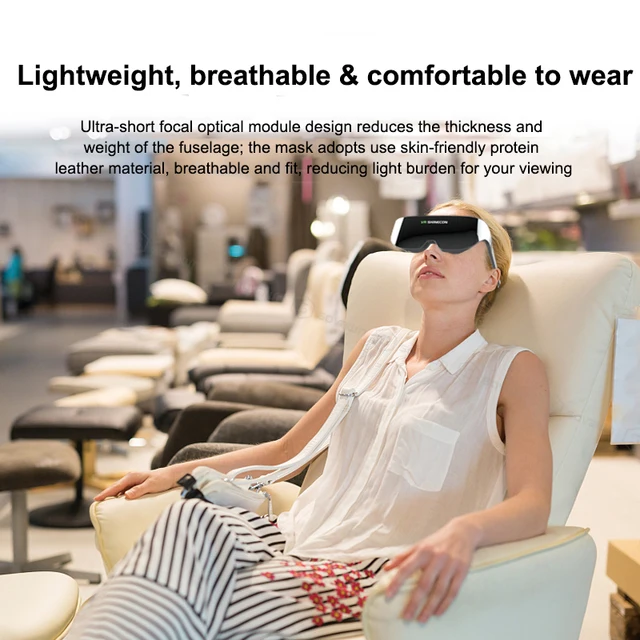 4K VRHeadset AI08 Giant Screen StereoCinema 3D IMAXGlasses ProVirtualReality Glasses All-in-OneProtectiveCover Smartwat 2