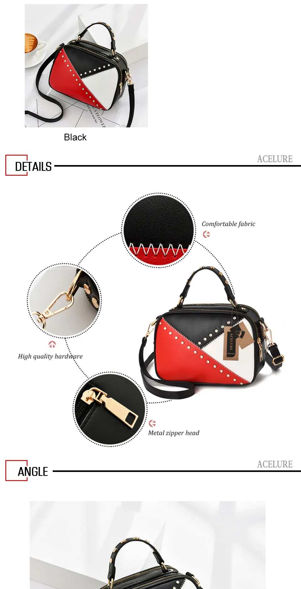 Роскошный клатч, маленькие женские сумки, сумка через плечо, женская сумка известного бренда, женские сумки, модные сумки через плечо ACELURE
