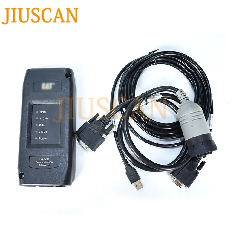 JIUSCAN9 9 Pin diagnostic cable for ET3 317-7485 Comm 3 adapter kit