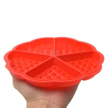 Новые товары для дома, кухни в форме сердца силиконовая, для вафель производитель пресс-форм кастрюля микроволновая печь для выпечки печенье пирог кекс жаропрочная посуда, кулинария инструмент