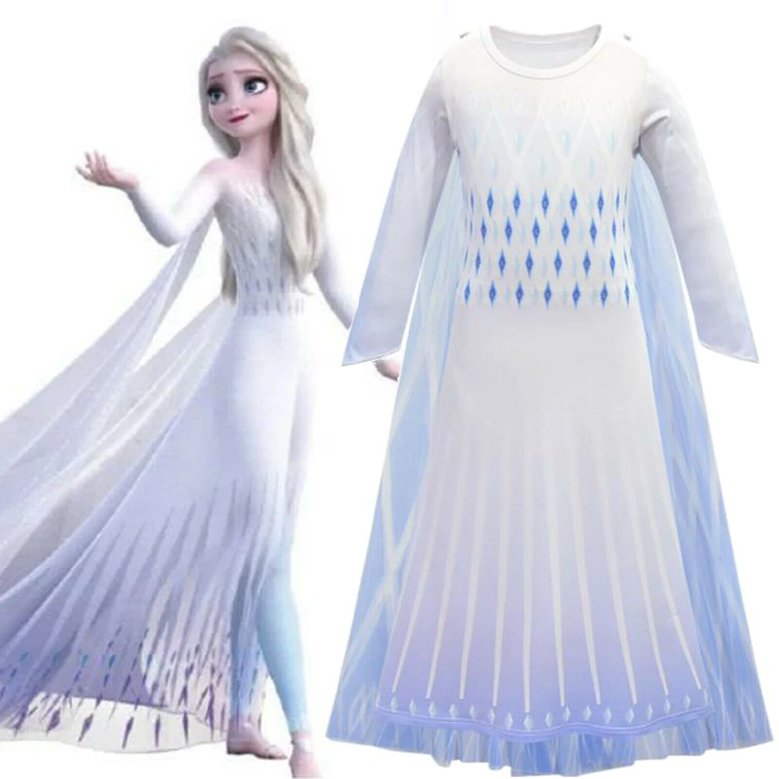 Elsa frozen 2 fancy dress Outlet