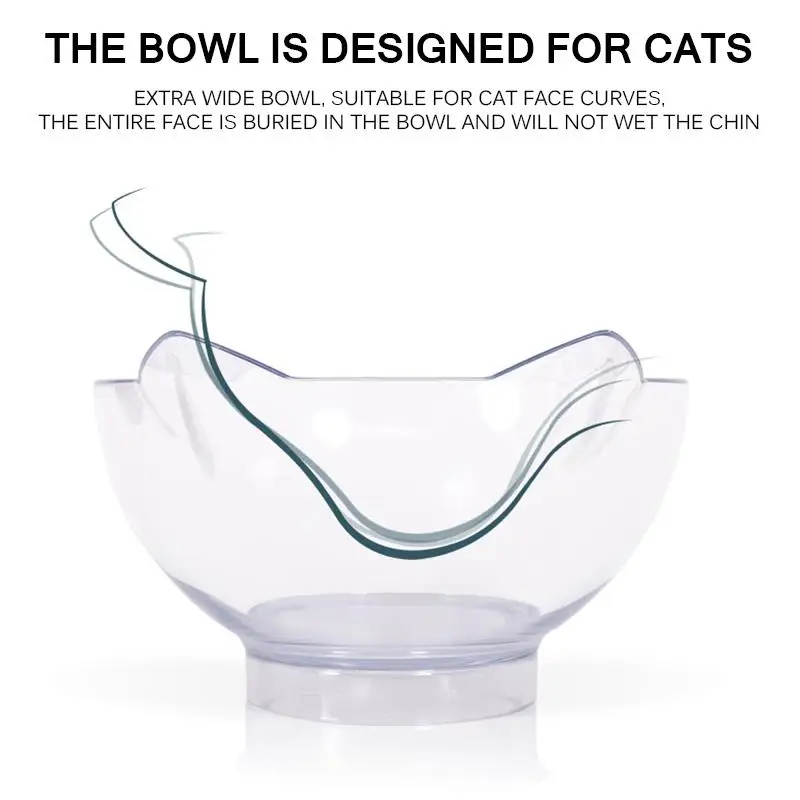 Новые Нескользящие миски для кошек двойные миски с приподнятая подставка для домашних животных еда и миски для воды для кошек кормушки для собак товары для домашних животных