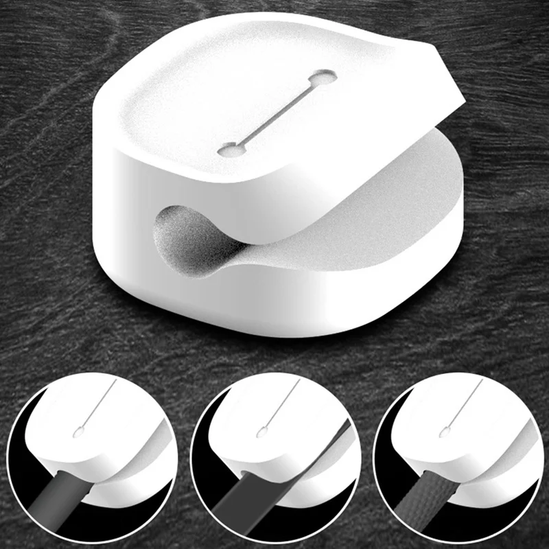 

New Magnetic Cable Organizer USB Cable Management Winder Clip Desktop Workstation Wire Cord Protector Cable Holder For iPhone