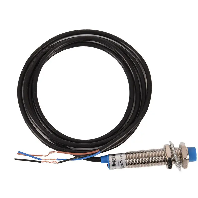 

1Pcs LJC12A3-5-Z/BY M12 Three Wire DC PNP NO 5mm distance measuring capacitive proximity switch sensor Blue Head