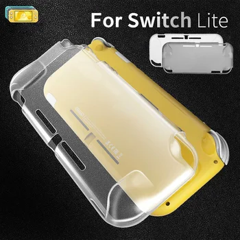 

Hard PC Protection Cover For Nintend Switch Lite TPU Transparent Soft Shell Case Crystal Shell Console Controller Accessories
