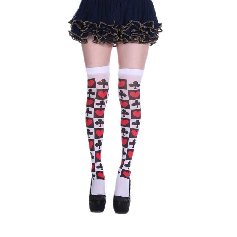 Asymmetry Red Heart Poker 3D Print Knee 