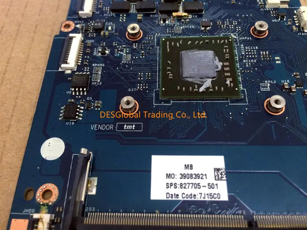 60% OFF  Mainboard 827705-001 For HP Notebook 15-AF Laptop Motherboard ABL51 LA-C781P 827705-601 827705-501 