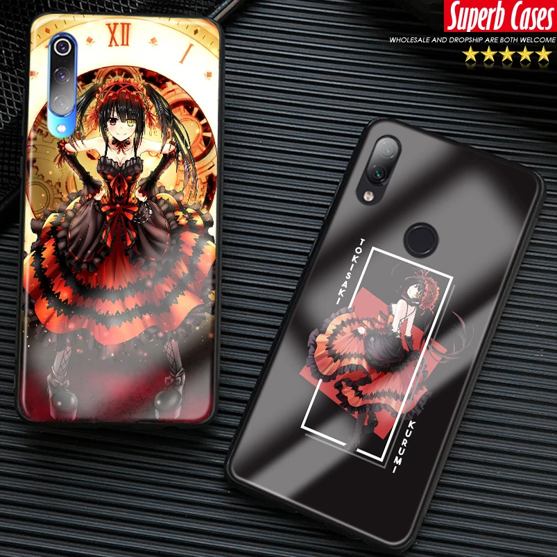 Мягкий силиконовый чехол Kurumi Tokisaki Date A Live для Xiaomi mi 6 8 9 SE mix 2 2s 3 redmi note 5 7 pro