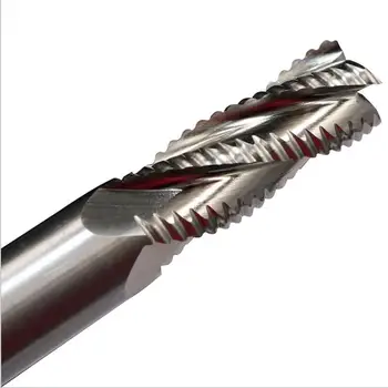 

XCAN 1pc 8mm 3 Flute Roughing End Mill For Aluminum Cutting Carbide End Mill
