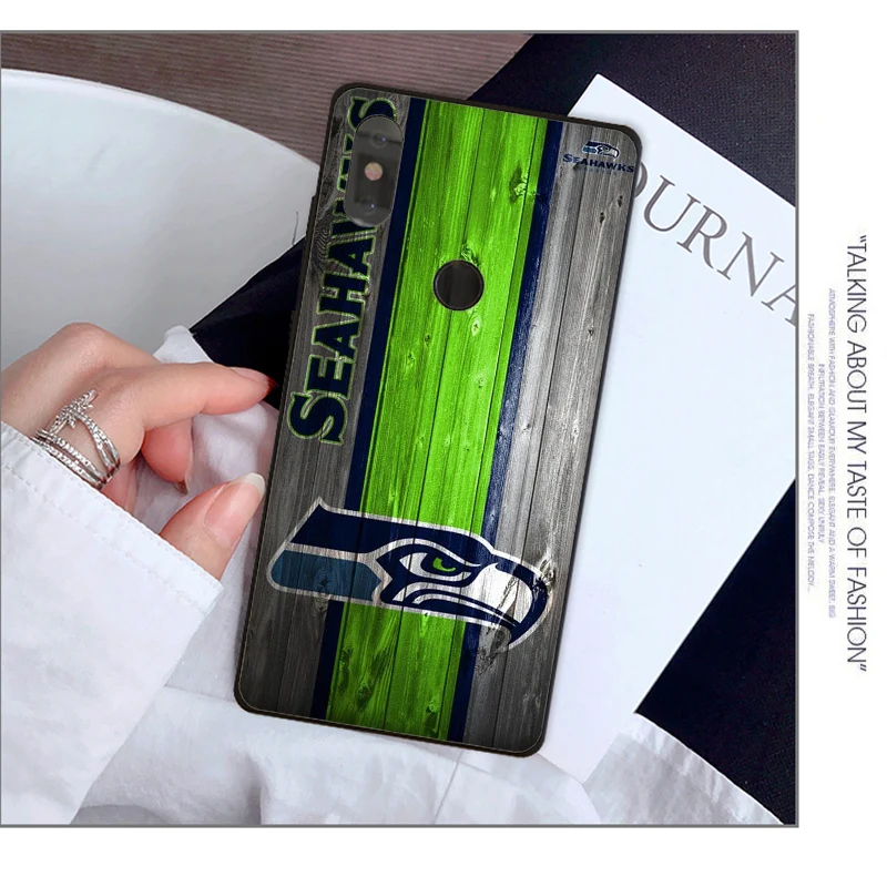 Seattle Seahawks мягкий силиконовый черный чехол для телефона для Xiaomi redmi Note 7 mi 9 mi x2 mi x2S Note3 8 8SE redmi 5 5Plus Note4 4X - Цвет: A3