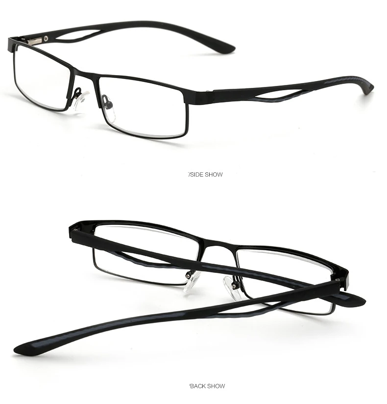 Новые Классические Untralight мужские из сплава металла полная половина оправы для очков для чтения с 4 стилями 10 цветов рецепт на очки для зрения