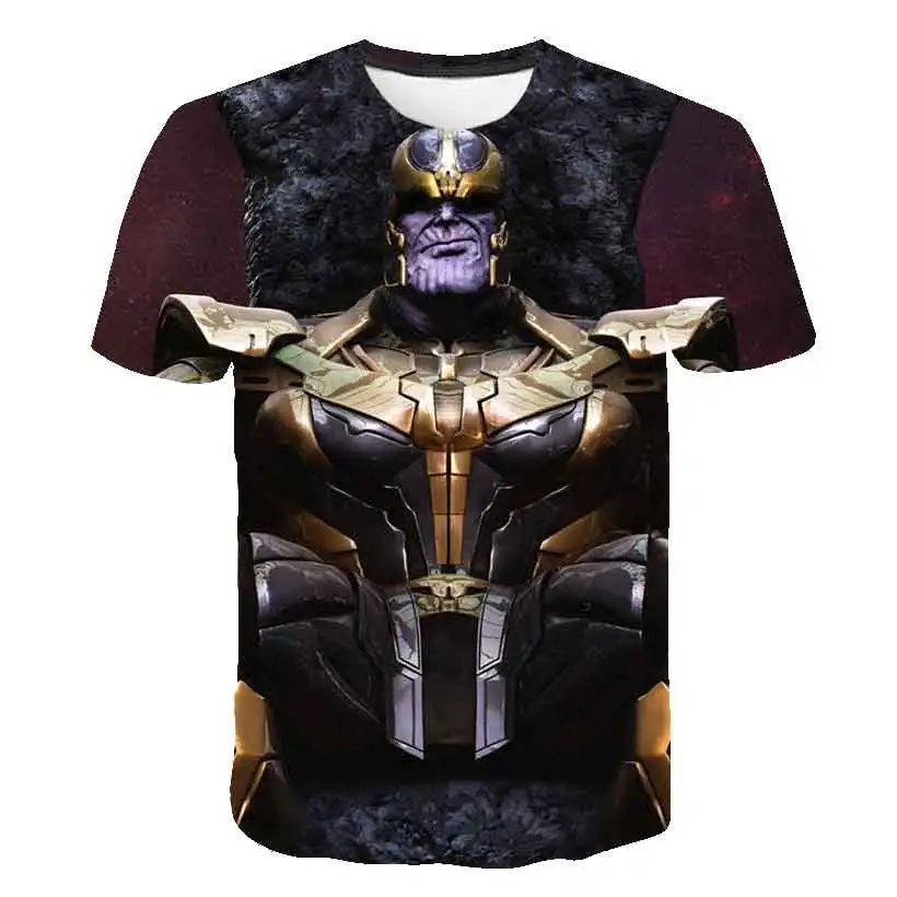 

T-shirt 3D print Men women Anime children streetwear Avengers funny Superhero t shirt ball Harajuku hulk kids Short Sleeve