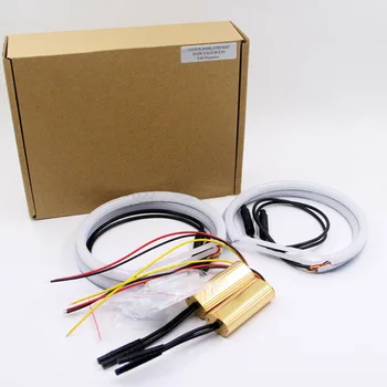 

LED Angel Eyes Light Ring Lights For BMW E36 E38 E39 E46 131MM 12V HID
