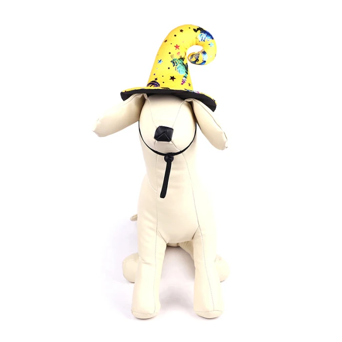 Pet Halloween Hat Witch Hat Cats Headgear Headwear Headdress for Dog Cats Cosplay PAK55