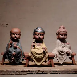 T Творческий керамика статуэтки Будды и миниатюры вход домашнего интерьера изделия китайского декоративно-прикладного искусства цифры