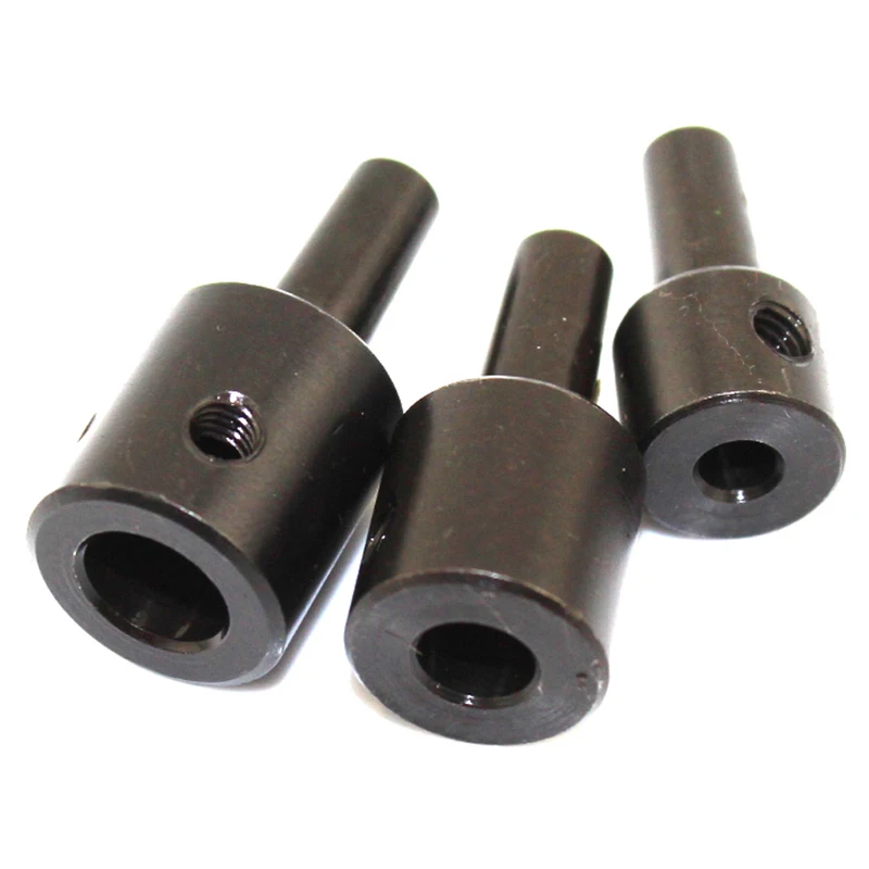 JT0 Drill Taper Chuck Adaptor Connecting Rod Motor Shaft Sleeve Steel Coupling 4mm/5mm/6mm/6.35mm/8mm