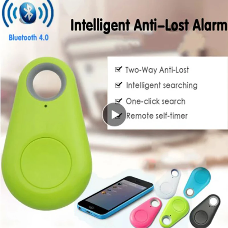 Smart Finder Loss Alarm Bluetooth Tracker Anti lost Two way Alarm Search Positioning Search Self timer