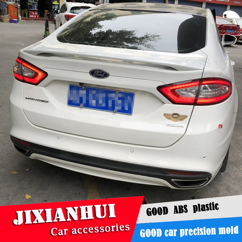 Спойлер для Mondeo 2013 2018 Ford QBK спойлер из АБС пластика цвет заднего крыла автомобиля