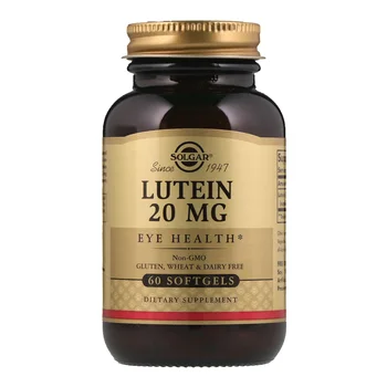 

Free shipping Solgar Lutein 20 mg EYE Health 60 softgels