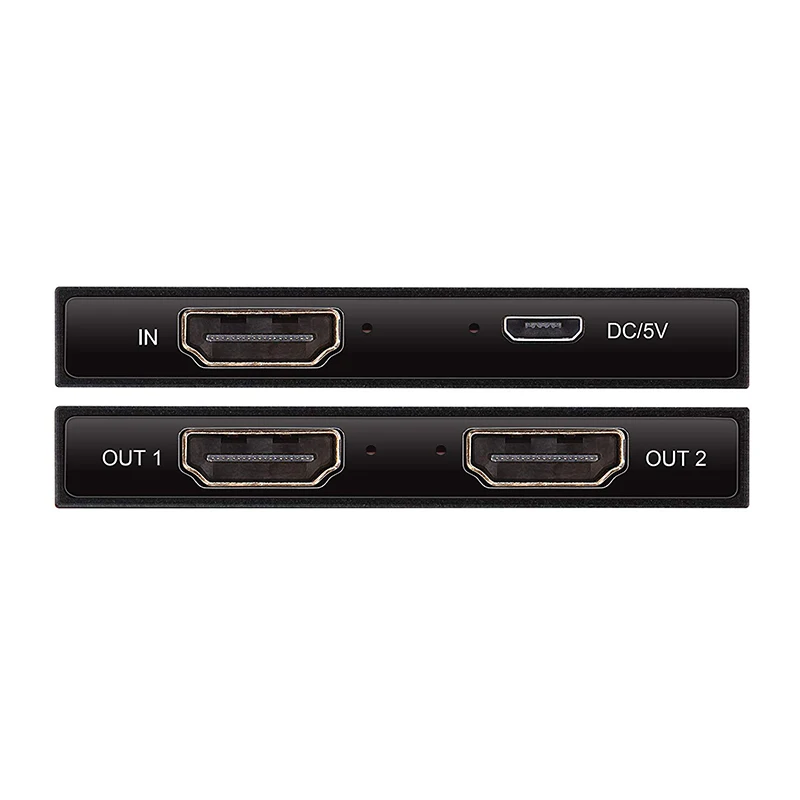 1 in 2 4K HDMI Splitter Supports 3D 1080P for Xbox, PS4 PS3 Fire Stick Blue Ray Apple TV Roku HDTV