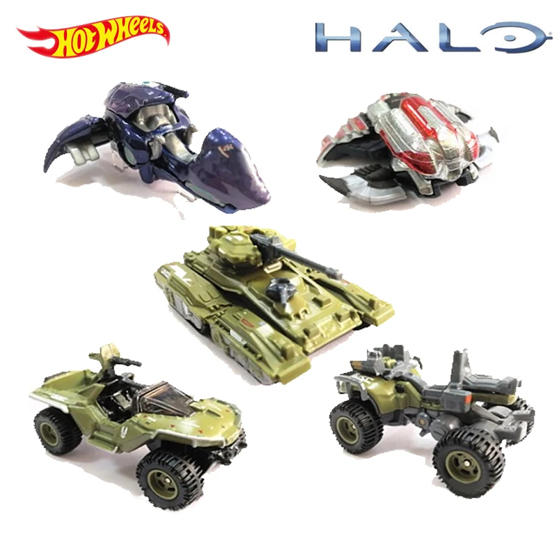 Оригинальные горячие колеса Halo War игра классический Ковенант UNSC модель колесницы Коллекция игрушек подарок на день рождения мальчика DMC55