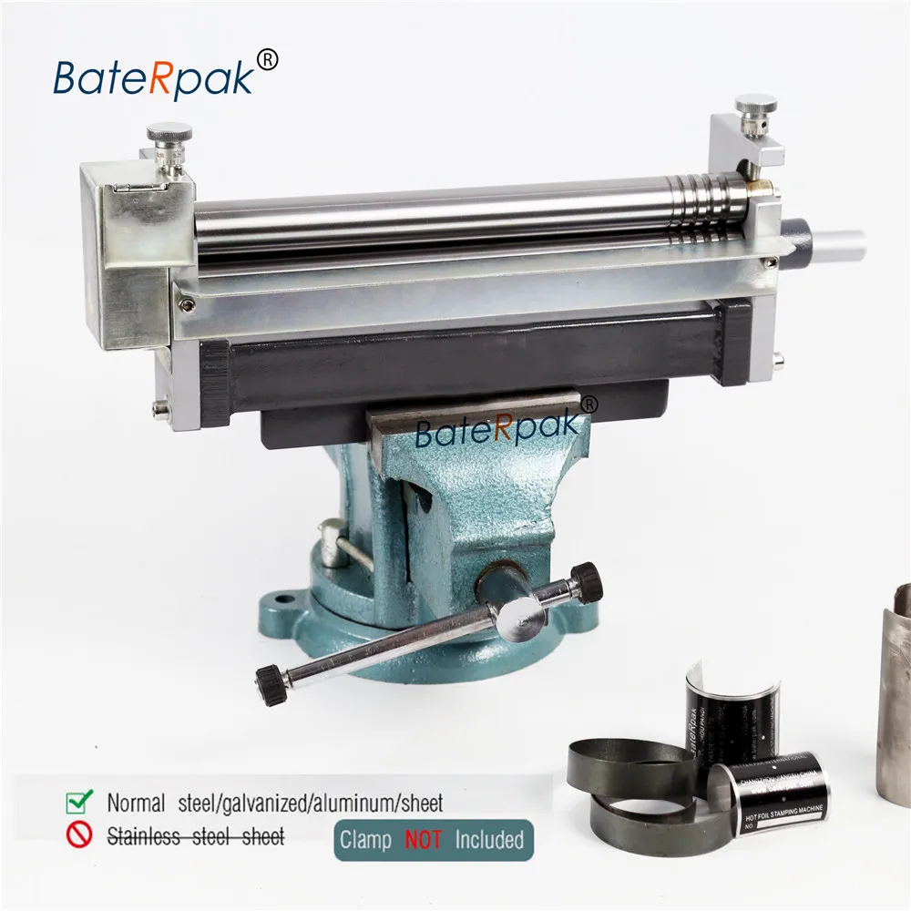 RB30 Manual Steel Plate Rolling machine,BateRpak steel/galvanized/aluminum/sheet Bending Machine(Export Germany Quality)No clamp