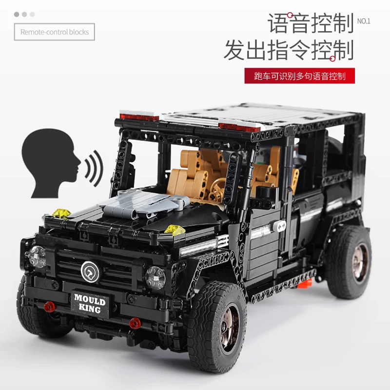 Technic Series Off-road Super Racing Car Benz Black G65 Model Building Blocks Bricks Compatible legoed Toys For Children Gifts
