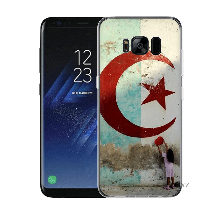 Чехол для телефона для Samsung S3 S4 S5 S6 S7 S8 S9 S10E S10Plus Note 8 9 M10 M20 M30 M40 Алжир флаг