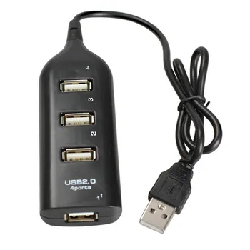 

4 Port USB 2.0 High Speed Mini Hub Socket Dock for Laptop PC DU55