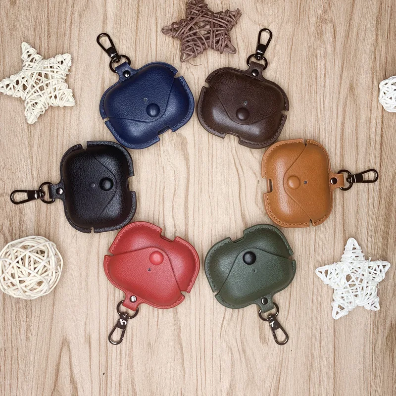 Роскошный кожаный защитный чехол для наушников AirPods Pro 2 1 Airpods2 аксессуары с