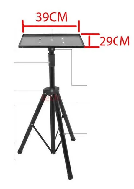 WITH BIG plate DL-PS3B 60 кг 1150-1850 мм универсальный регулируемый по высоте кронштейн dvd-плеер напольный держатель Проектор штатив подставка для ноутбука напольная подставка - Цвет: WITH BIG plate