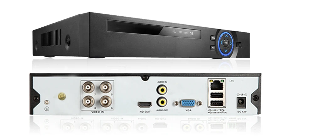 H.265 5MP 4CH 5MP AHD система NVR Крытый 5.0MP HD CCTV Водонепроницаемая Камера Безопасности Инфракрасный NINIVISION
