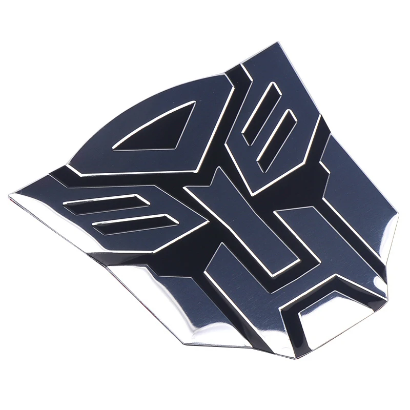 3D Автомобильные металлические наклейки Autobots логотип автомобильный Стайлинг