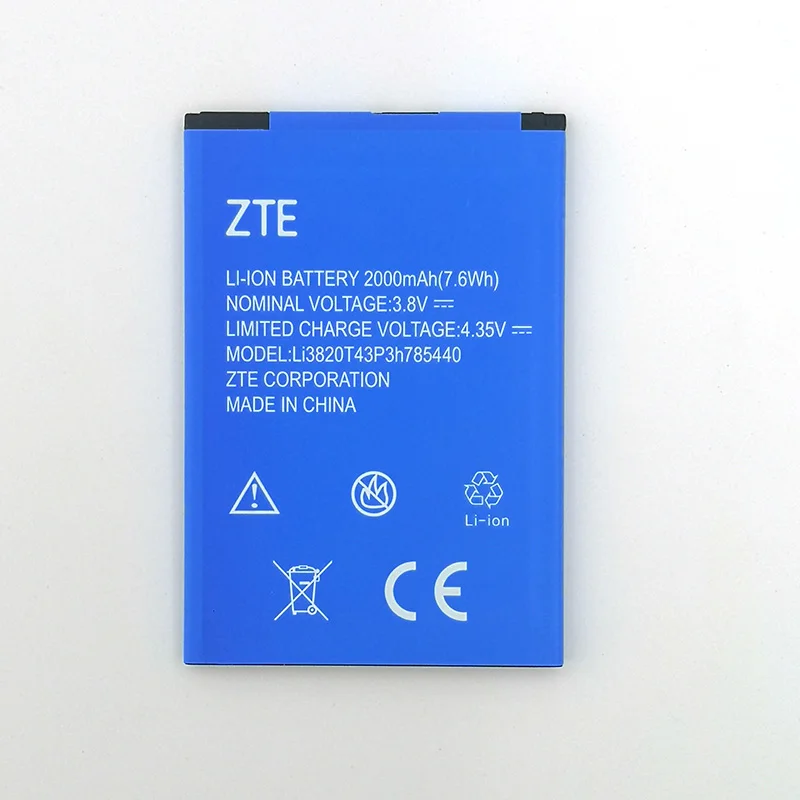 100% Original Li3820T43P3h785440 2000mAh For ZTE Blade L2 L 2 Plus L370 In Stock High Quality | Мобильные телефоны и
