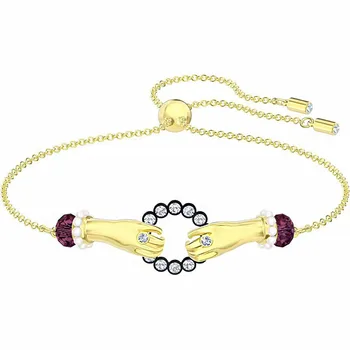 

Trendy Charm Bracelets Swa 1:1 Lucky Circular Hold Hands Women Tarot Cards Girlfriend Jewellery