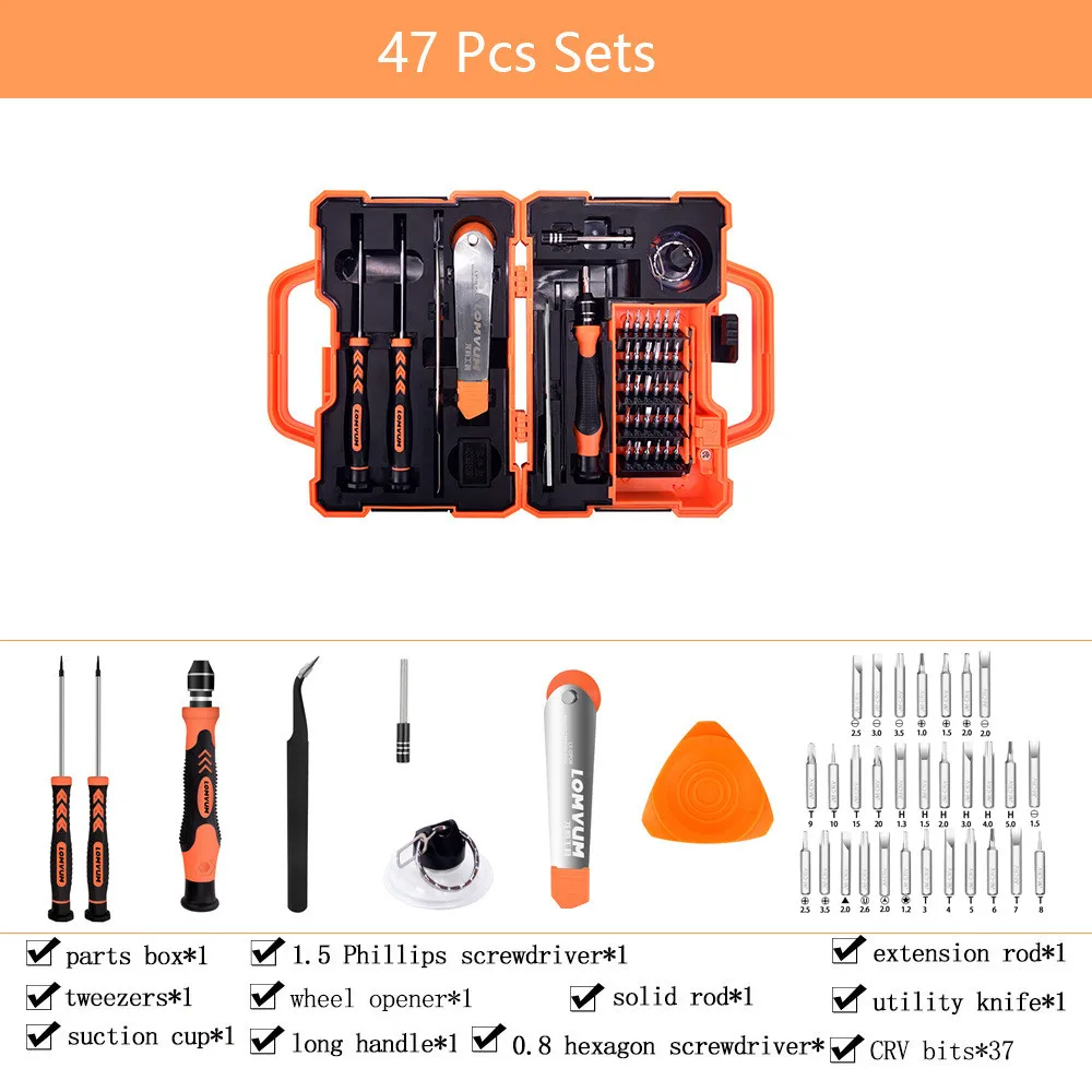 47pcs
