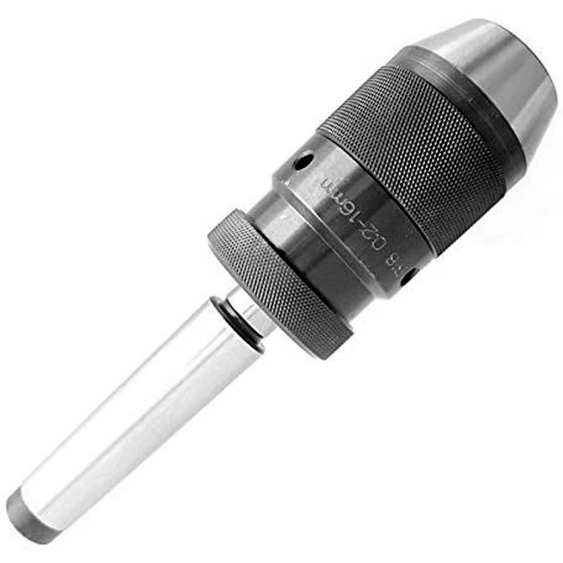 

TOP Keyless Drill Chuck 0.2-16mm B18 + MT3 M12 DIN228A Morse Taper Arbor