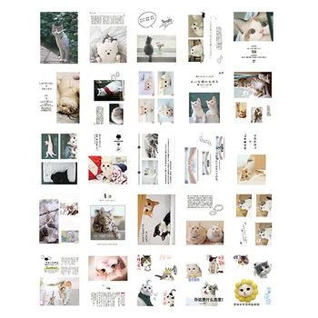 

25 pcs/pack Cartoon Cat Bullet Journal Stickers Cute Decoration Stationery Sticker Scrapbooking DIY Diary Stick Label
