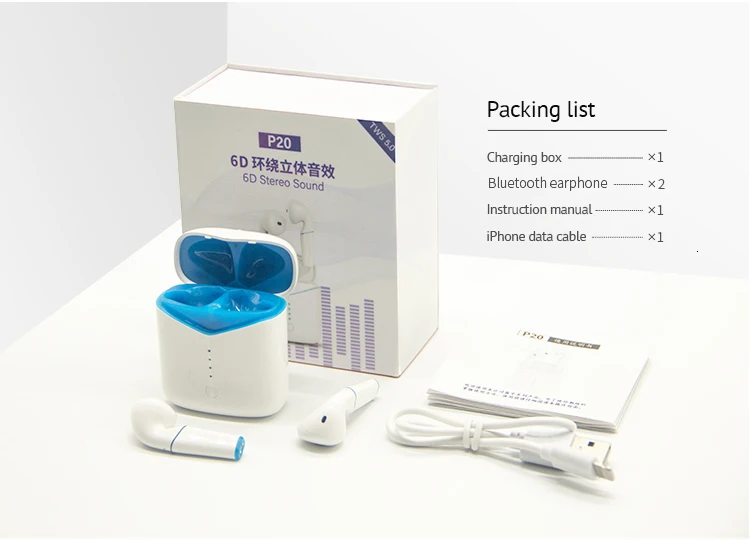 P20 наушники-вкладыши TWS Bluetooth 5,0 Беспроводной гарнитура с супер басами гарнитура с Беспроводной зарядки PK Freebuds Pro 2 Airdot для huawei IPhone